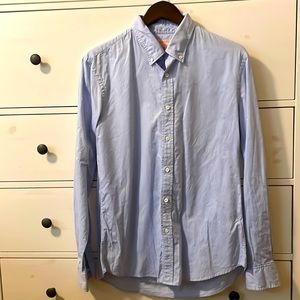 Mens long sleeve button down dress shirt